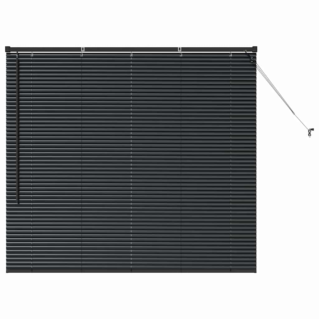Venecijanski zastore Crna 130 x 150 cm Aluminij