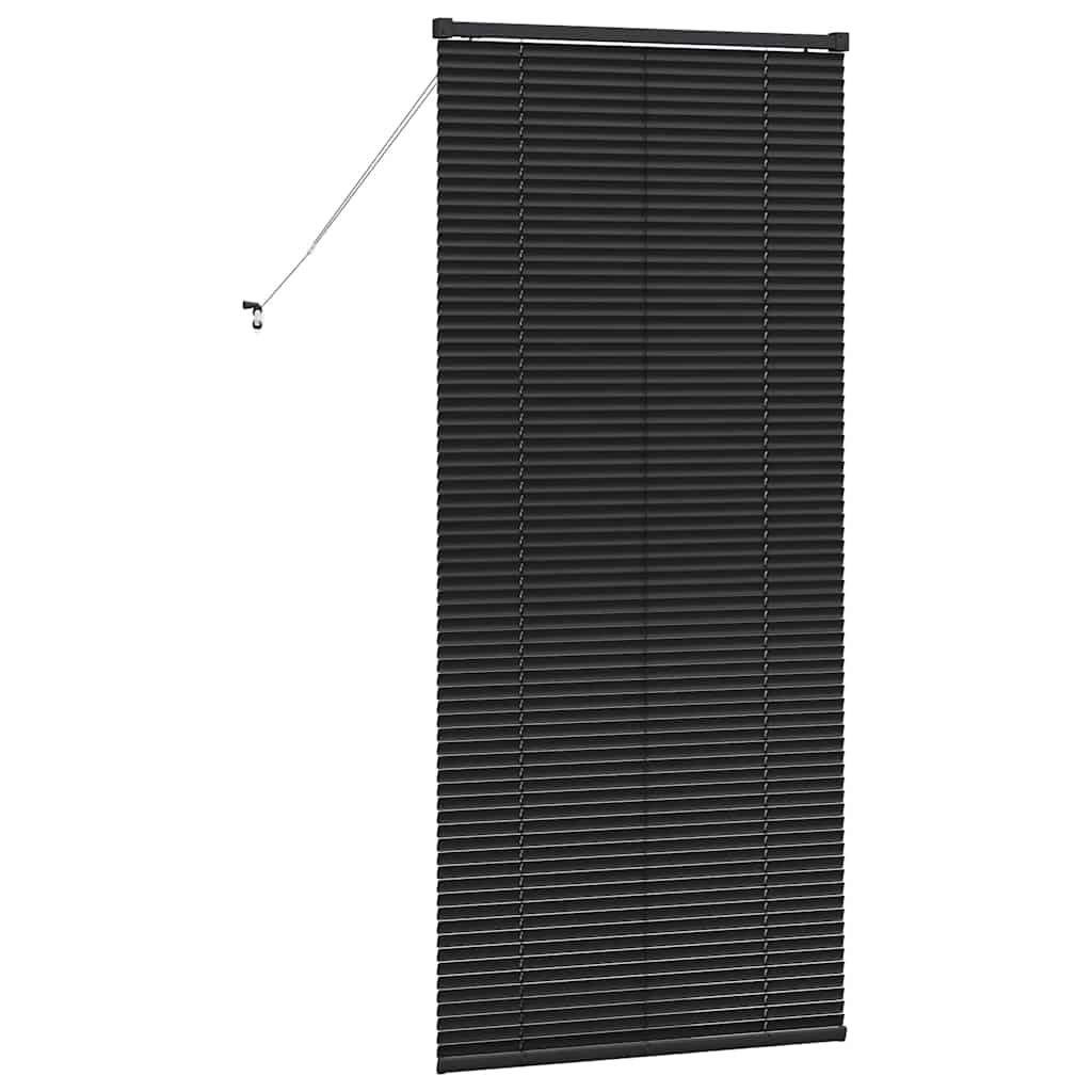 Venecijanski zastore Crna 175 x 70 cm Aluminij