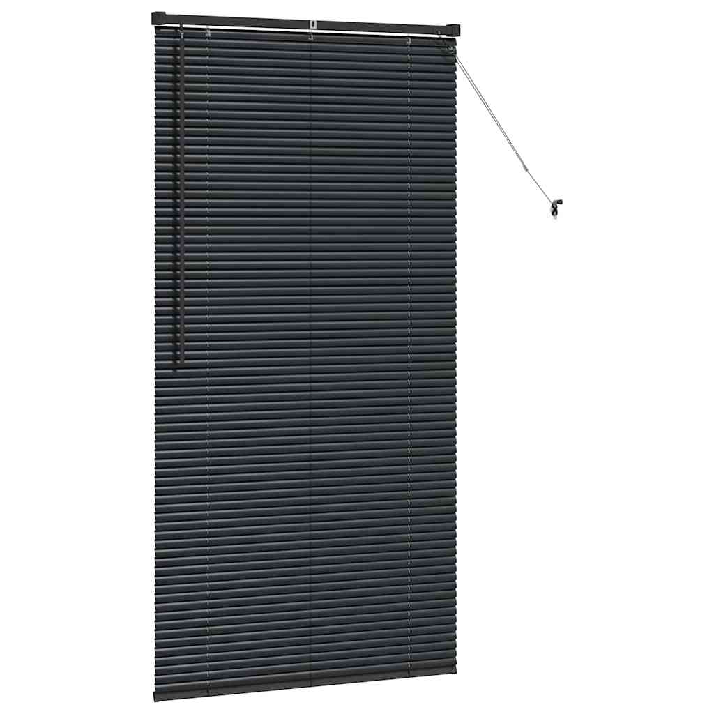 Venecijanski zastore Crna 175 x 90 cm Aluminij