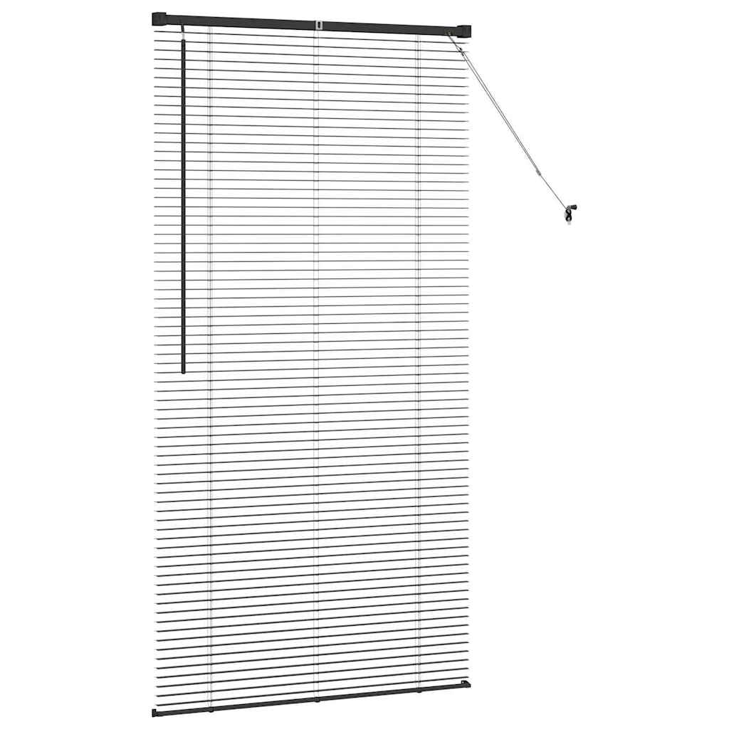 Venecijanski zastore Crna 175 x 90 cm Aluminij