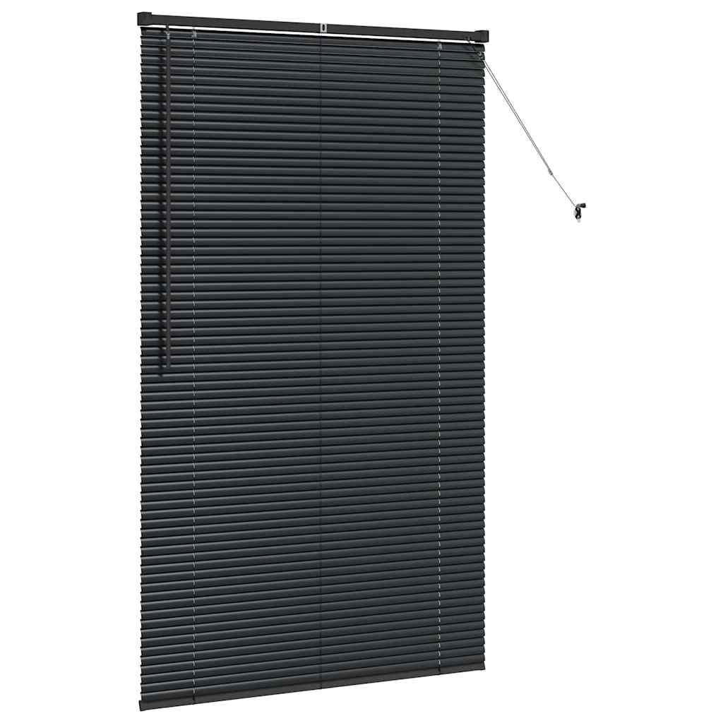 Venecijanski zastore Crna 175 x 105 cm Aluminij