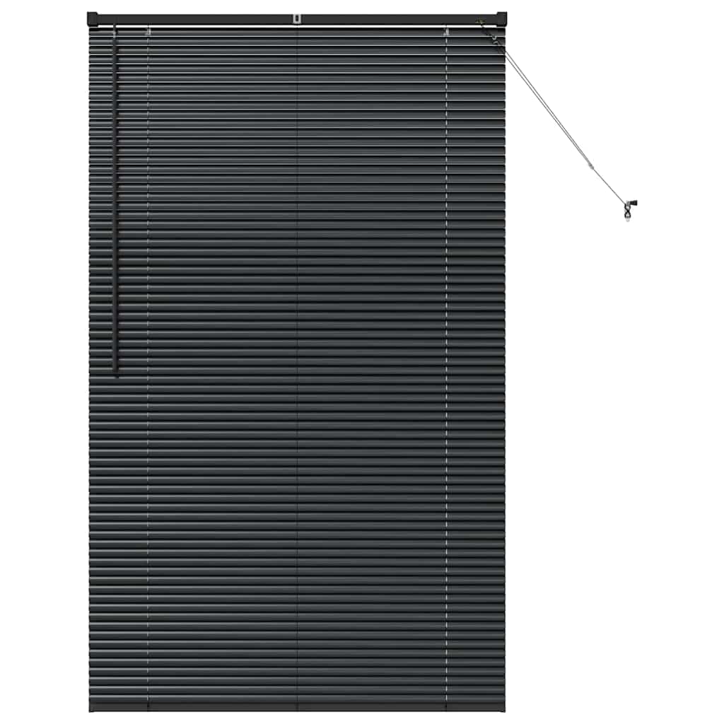 Venecijanski zastore Crna 175 x 105 cm Aluminij