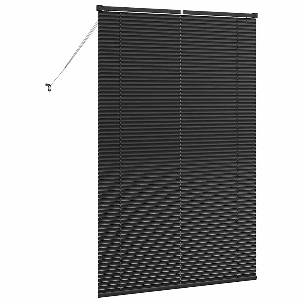 Venecijanska roleta Crna 175 x 120 cm 25 mm Aluminij