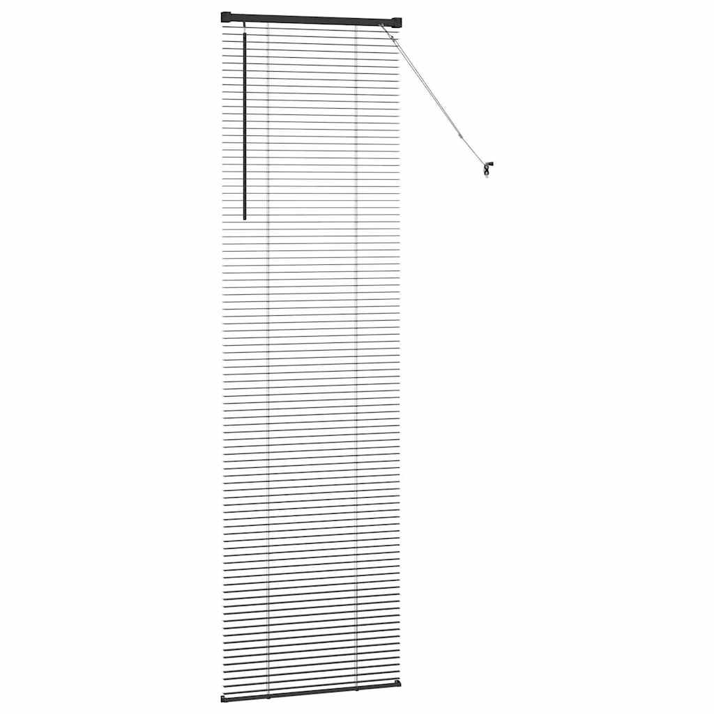 Venecijanski zastore Crna 220 x 65 cm Aluminij
