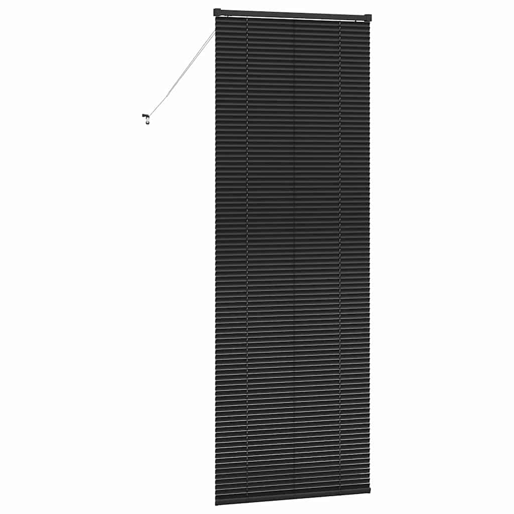 Venecijanski zastore Crna 220 x 75 cm Aluminij