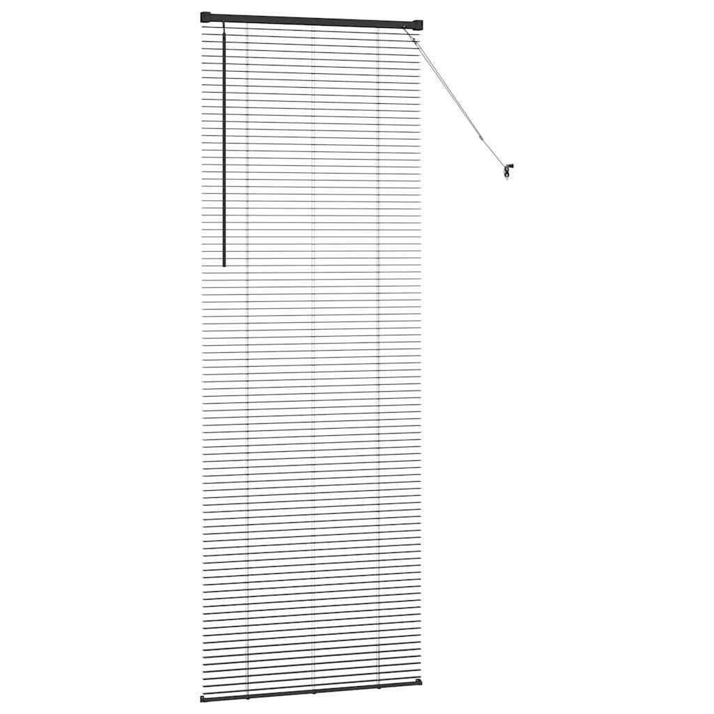 Venecijanski zastore Crna 220 x 80 cm Aluminij