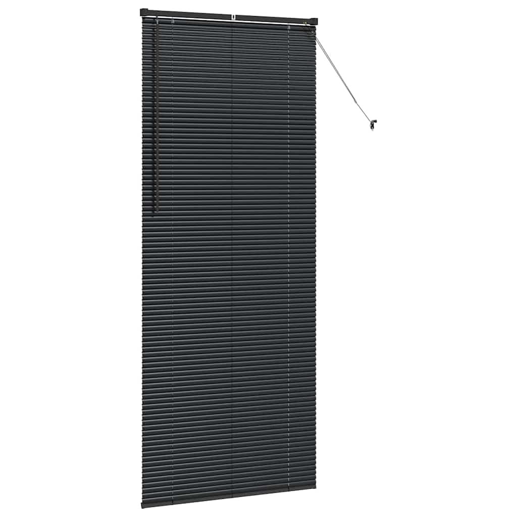 Venecijanski zastore Crna 220 x 85 cm Aluminij