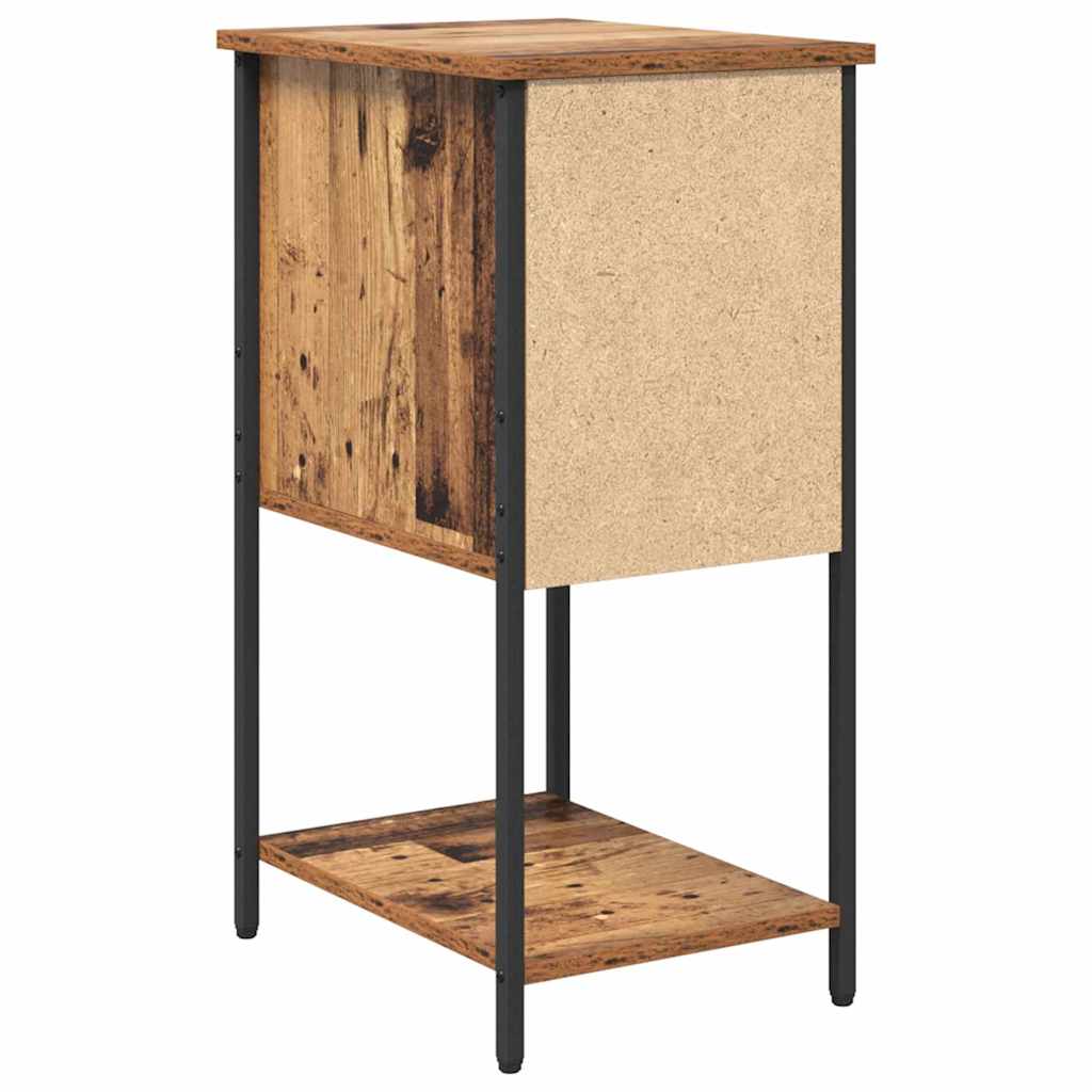 Noćni ormar 2 pcs Staro drvo 32 x 42 x 70 cm Konstruirano drvo