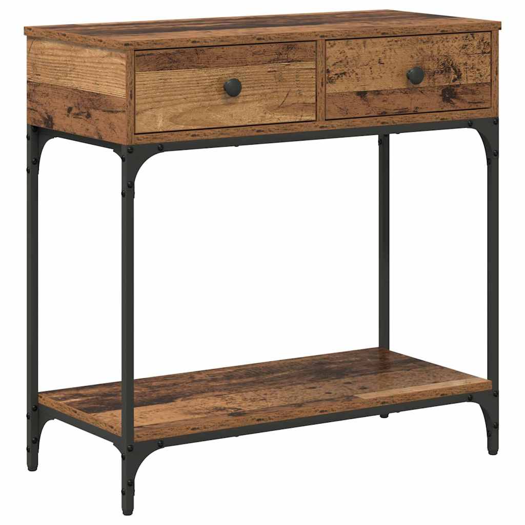 Konzolna stolica Staro drvo 75 x 34,5 x 75 cm Konstruirano drvo