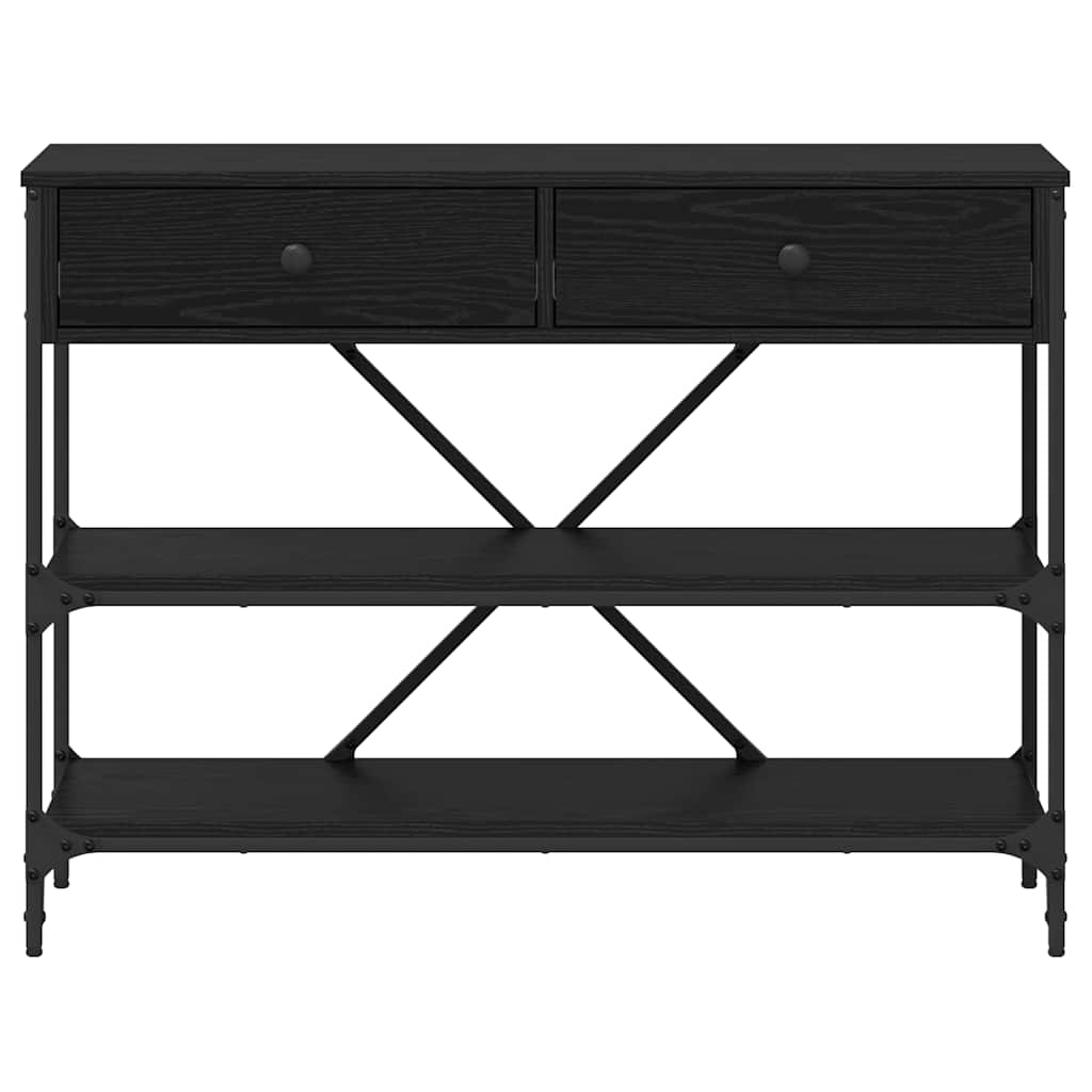 Konzolna stolica Crni hrast 100 x 34,5 x 75 cm boja drva