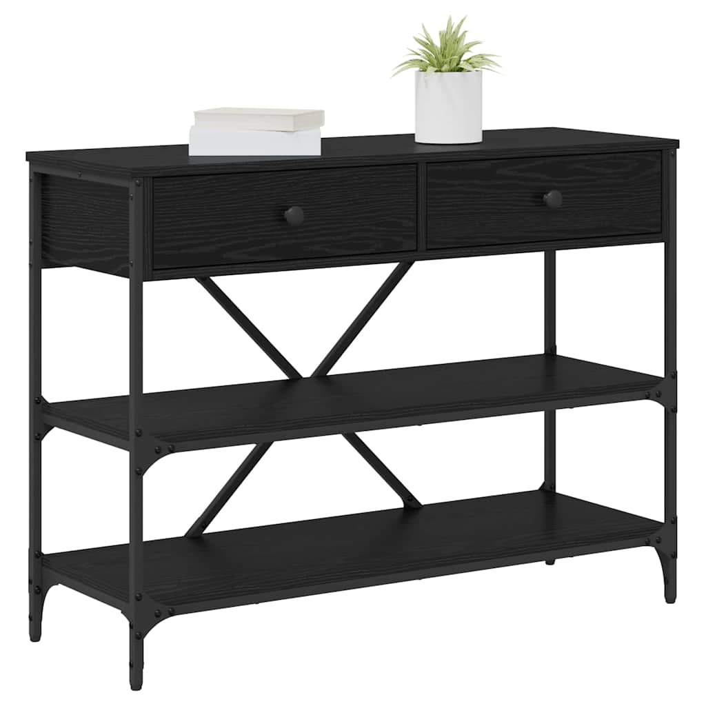 Konzolna stolica Crni hrast 100 x 34,5 x 75 cm boja drva