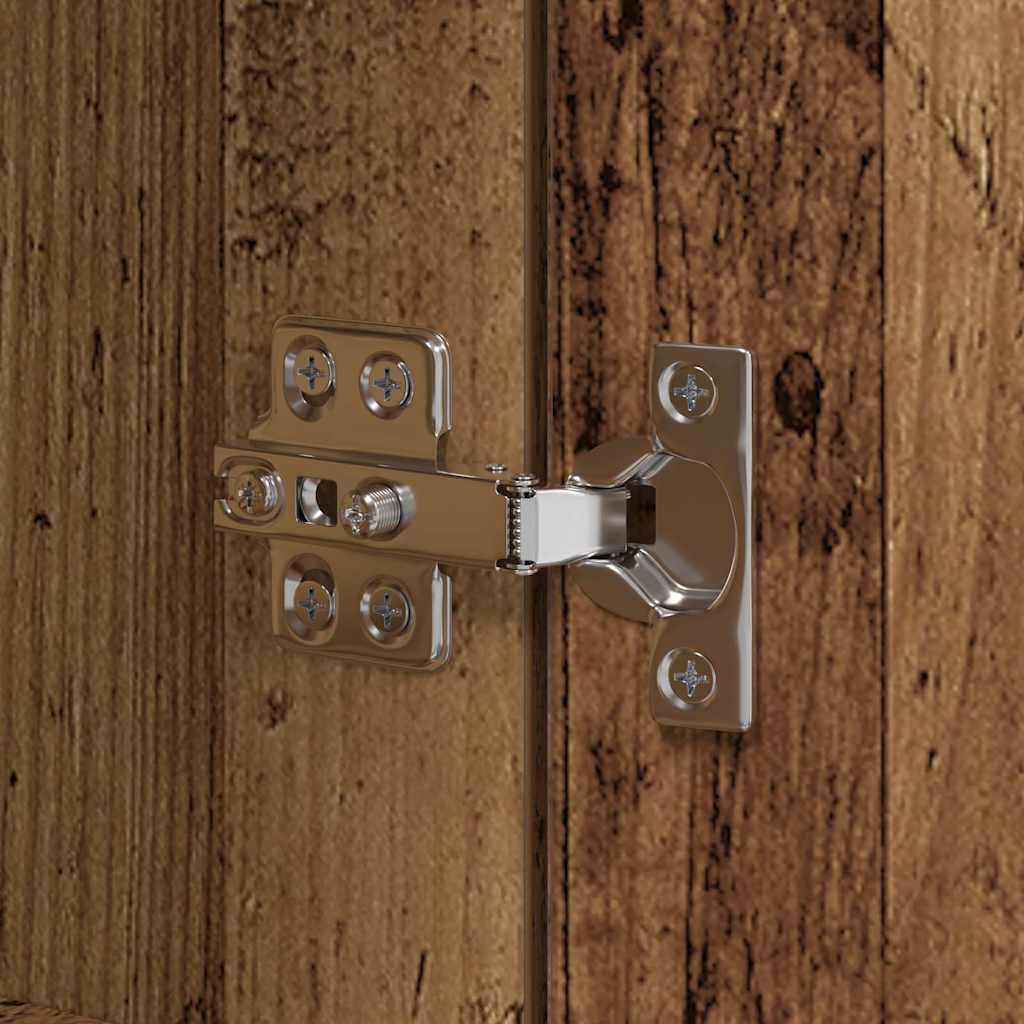 Kuhinjski bufet s ladicama Staro drvo 32 x 50 x 180 cm