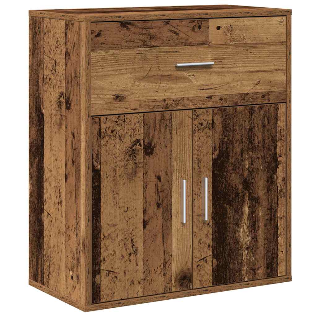 Kreveta s ladicama Staro drvo 60 x 31 x 70 cm Konstruirano drvo