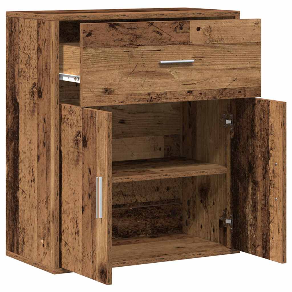 Kreveta s ladicama Staro drvo 60 x 31 x 70 cm Konstruirano drvo
