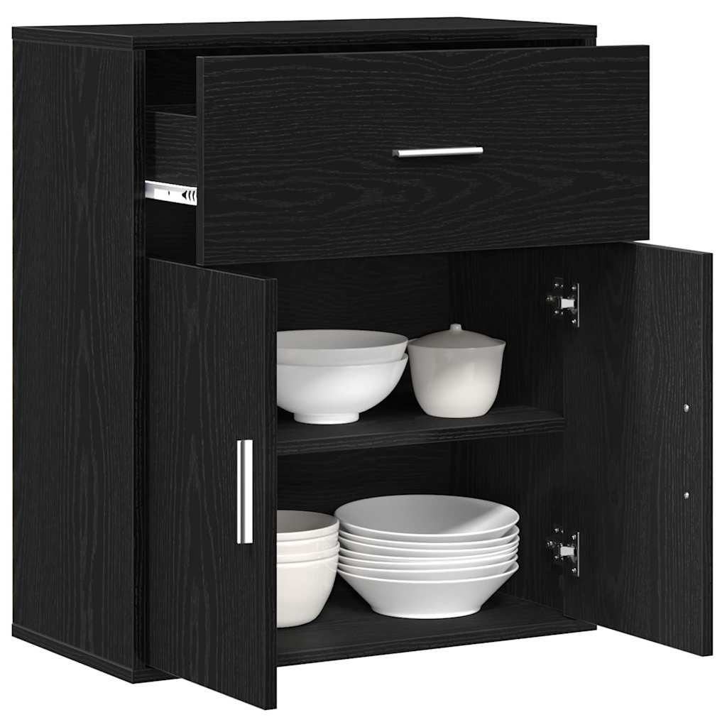 Kreveta s ladicama Crni hrast 60 x 31 x 70 cm Konstruirano drvo