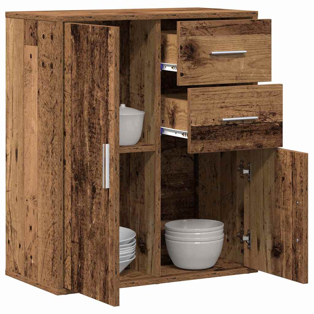 Kreveta s ladicama Staro drvo 60 x 31 x 70 cm Konstruirano drvo