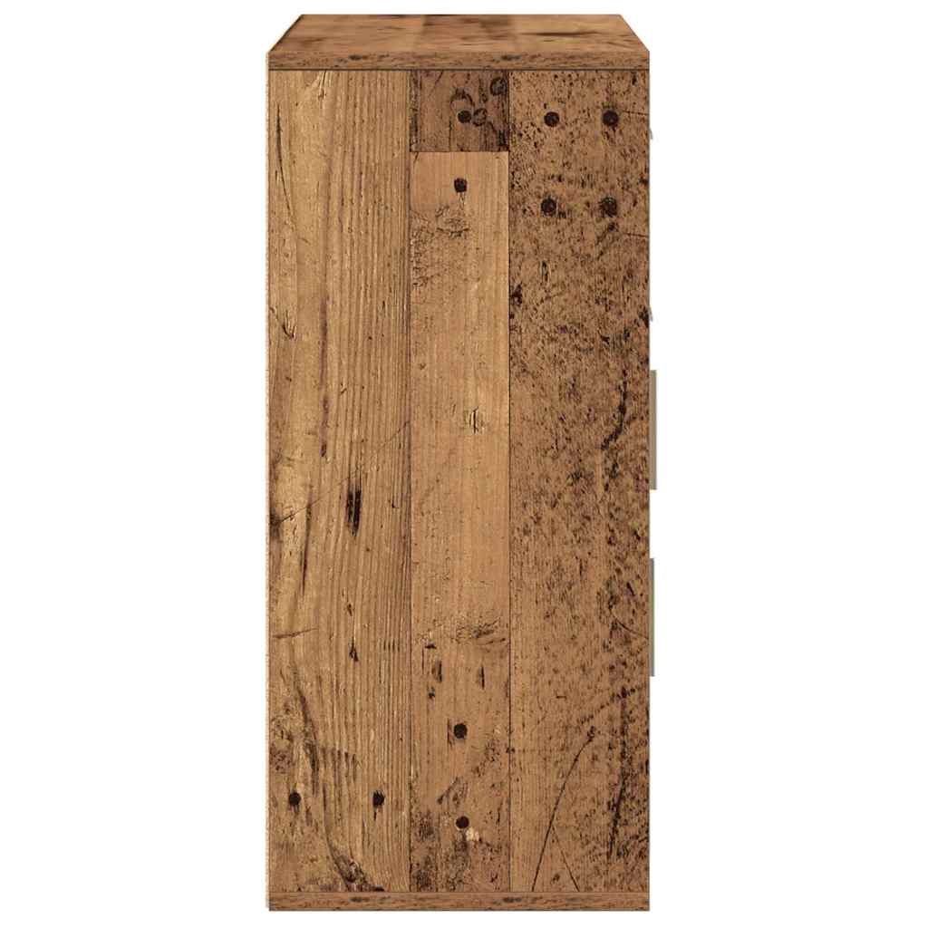 Kreveta s ladicama Staro drvo 60 x 31 x 70 cm Konstruirano drvo
