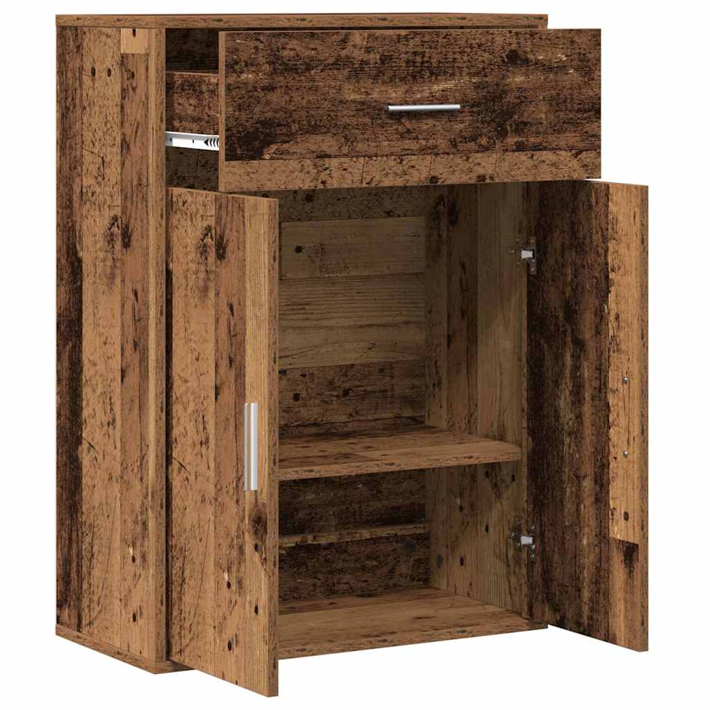 Kreveta s ladicama Staro drvo 60 x 30 x 84 cm Konstruirano drvo
