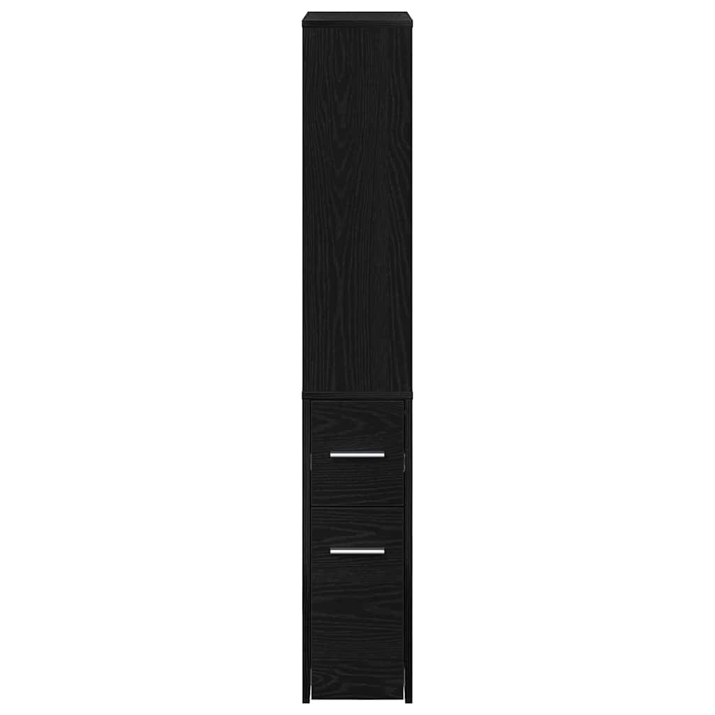 Set namještaja za kupaonicu Zidne Crni hrast 22 x 41 x 135 cm