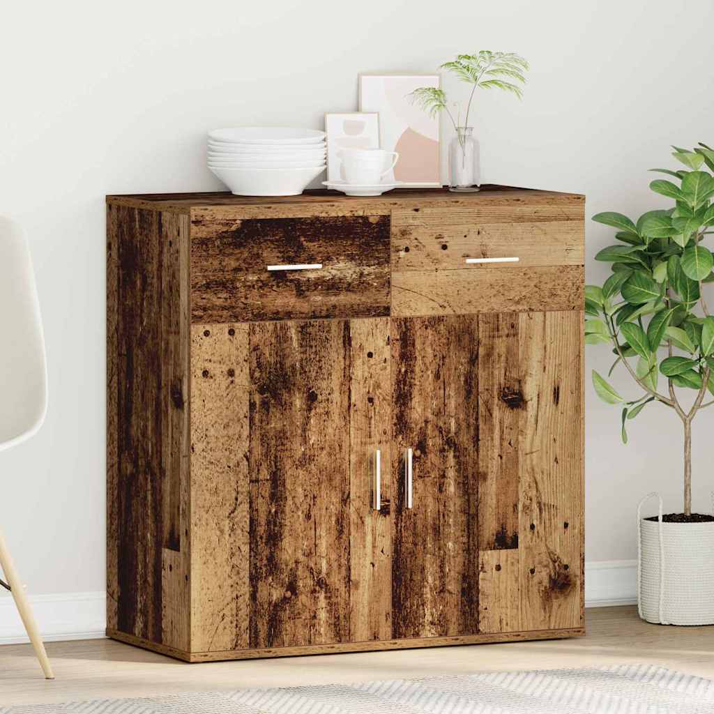 Kreveta s ladicama Staro drvo 78 x 38 x 80 cm Konstruirano drvo