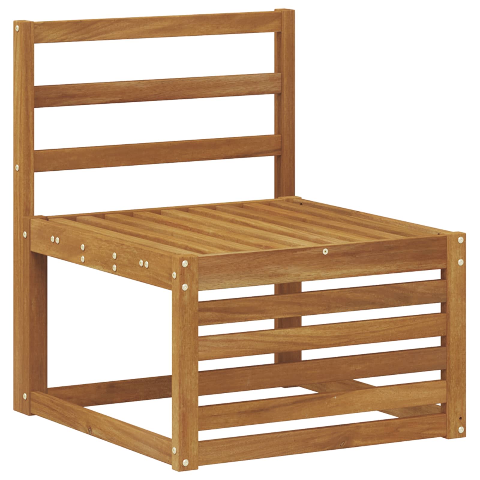 Setovi sofa 8 kom. Prirodna Čvrsto drvo akacije