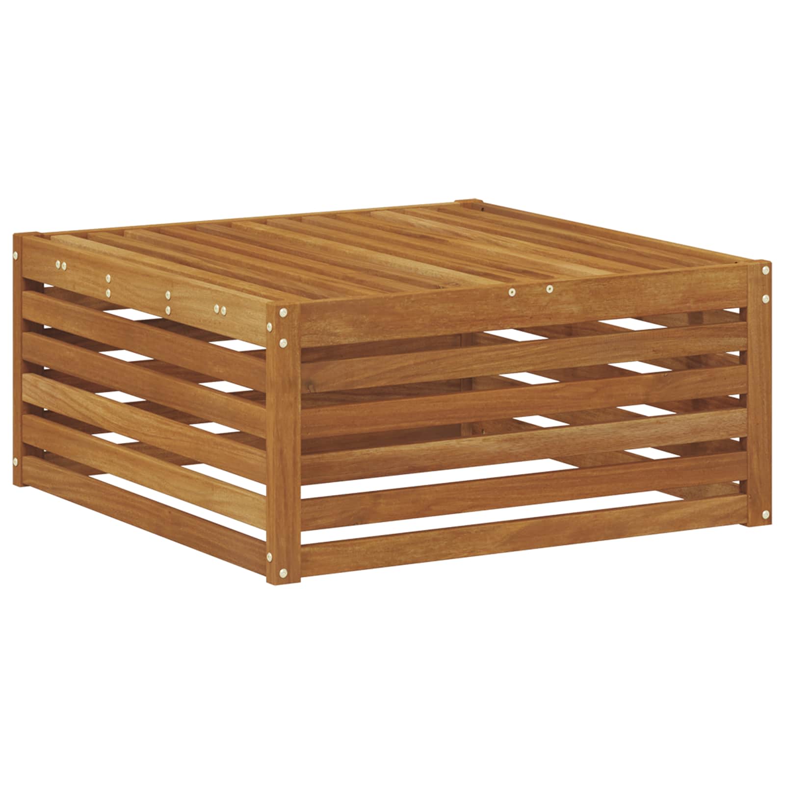 Set vanjskih sofa 4 kom. Prirodna Čvrsto drvo akacije