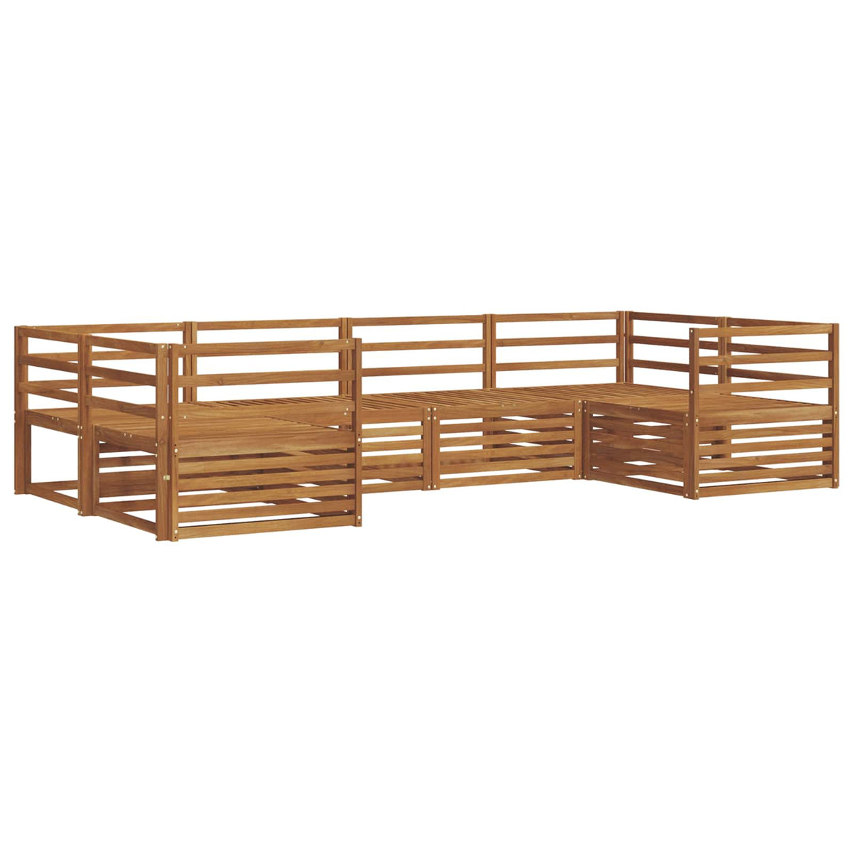 Set vanjskih sofa 6 pcs Prirodna