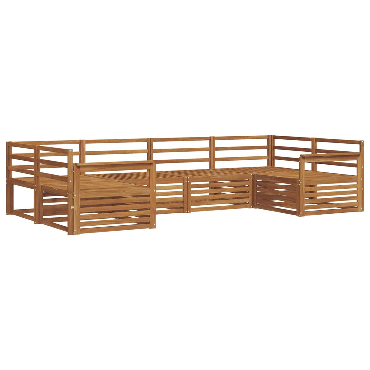 Set vanjskih sofa 6 pcs Prirodna