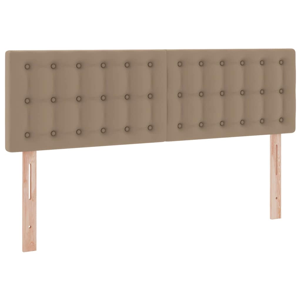 Krevet s madracem i skladištem Kapućino 140 x 190 cm Lažna koža
