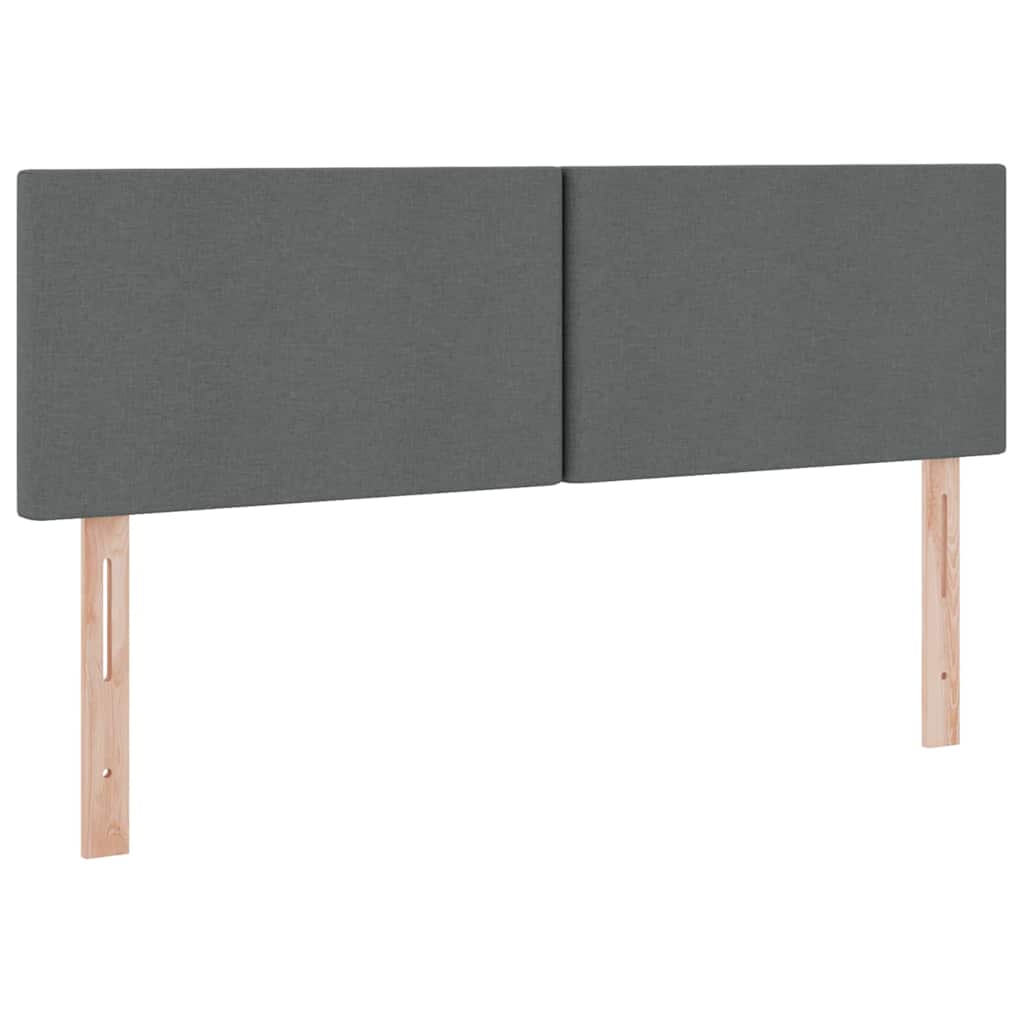 Krevet s madracem i skladištem Tamno siva 140 x 190 cm