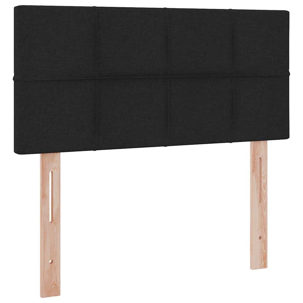 Krevet s madracem i skladištem s madracem Crna 90 x 200 cm