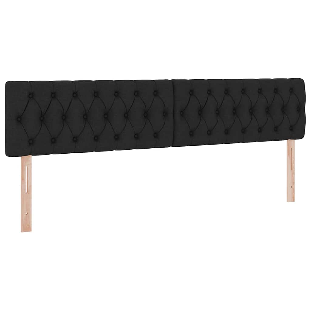 Krevet s madracem i skladištem s madracem Crna 200 x 200 cm