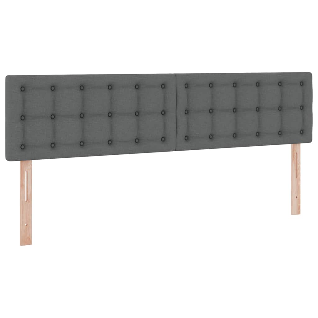 Krevet s madracem i skladištem Tamno siva 160 x 200 cm
