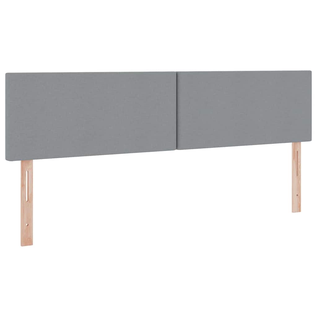 Krevet s od storage Svijetlo siva 200 x 200 cm Lažna koža