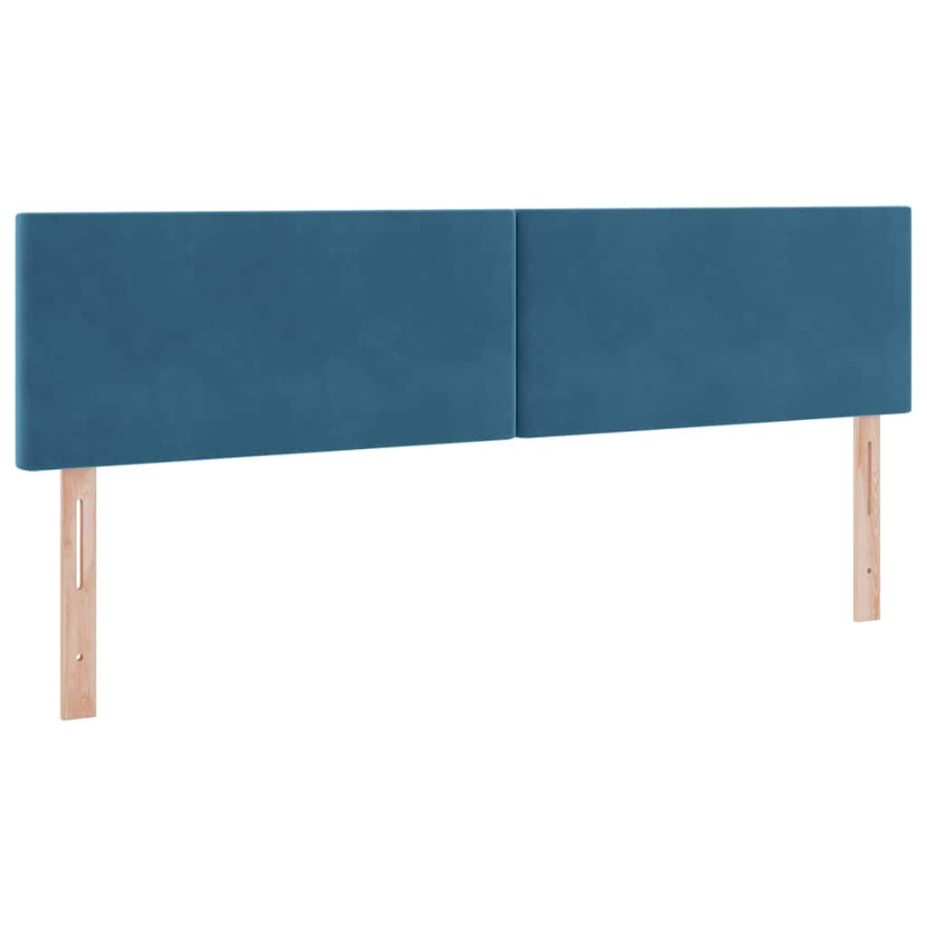 Krevet s od storage s madracem Tamno plava 90 x 200 cm