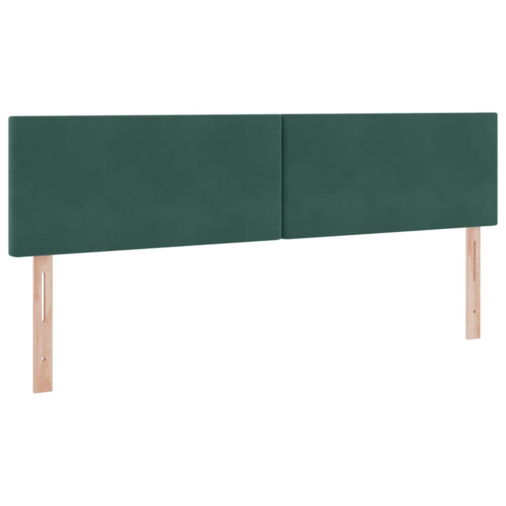 Krevet s od storage s madracem Tamnozelena 100 x 200 cm