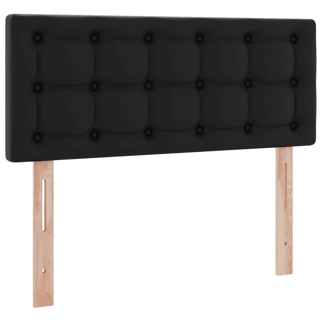 Krevet s prostorom za pohranu s LED-om Crna 120 x 190 cm