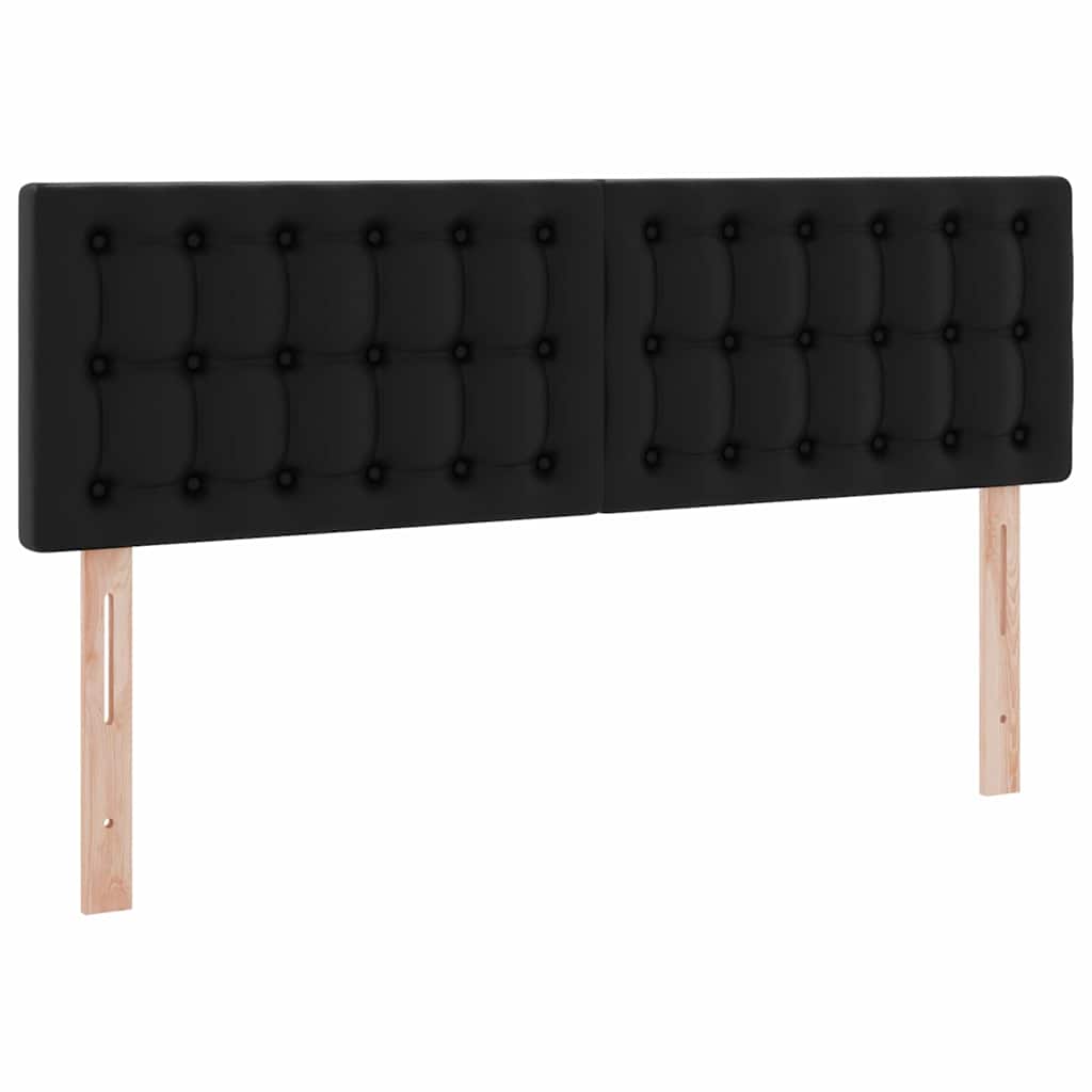 Krevet s prostorom za pohranu s LED-om Crna 140 x 200 cm