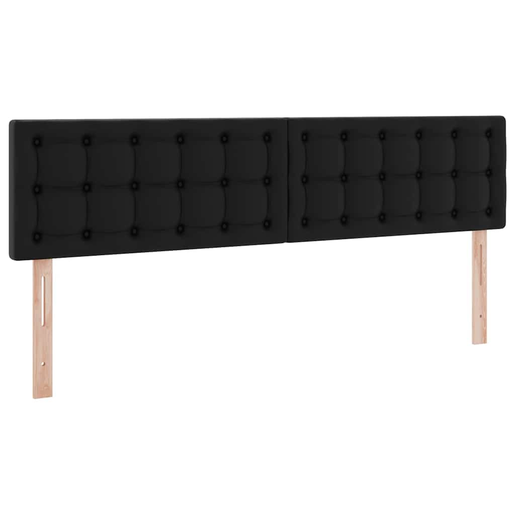 Krevet s prostorom za pohranu s LED-om Crna 160 x 200 cm