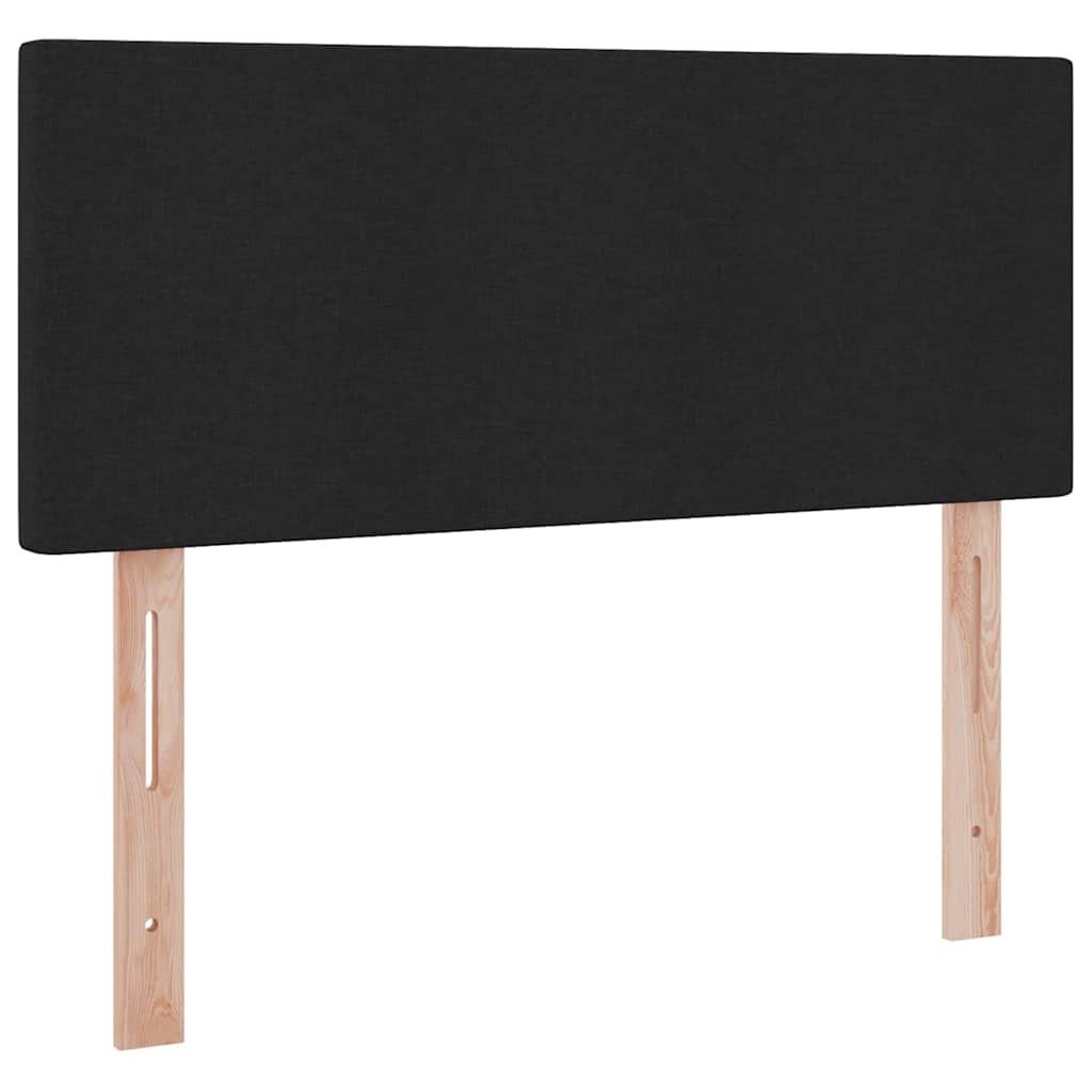 Krevet s prostorom za pohranu s LED-om Crna 120 x 200 cm