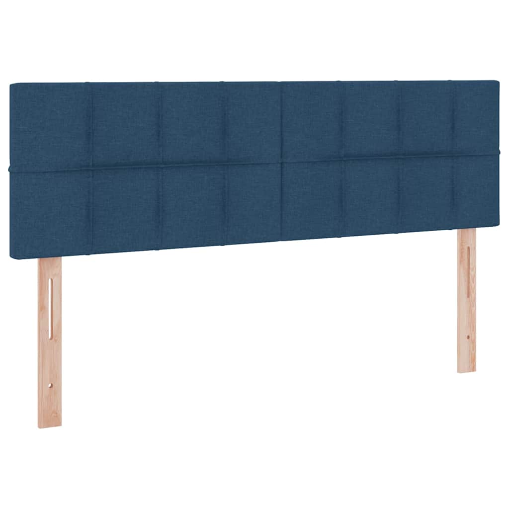 Krevet s prostorom za pohranu s LED-om Plava 140 x 200 cm