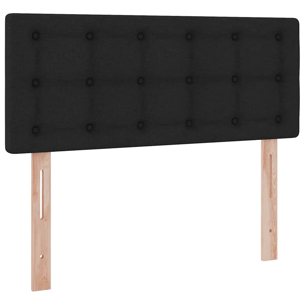 Krevet s prostorom za pohranu s LED-om Crna 120 x 200 cm