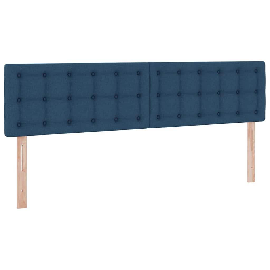 Krevet s prostorom za pohranu s LED-om Plava 180 x 200 cm