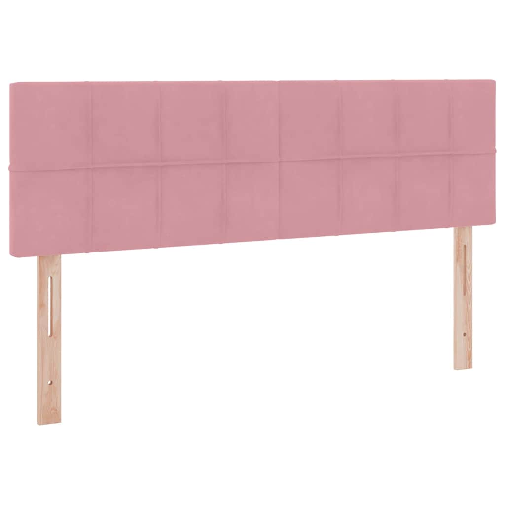 Krevet s prostorom za pohranu s LED-om Ružičasta 140 x 200 cm