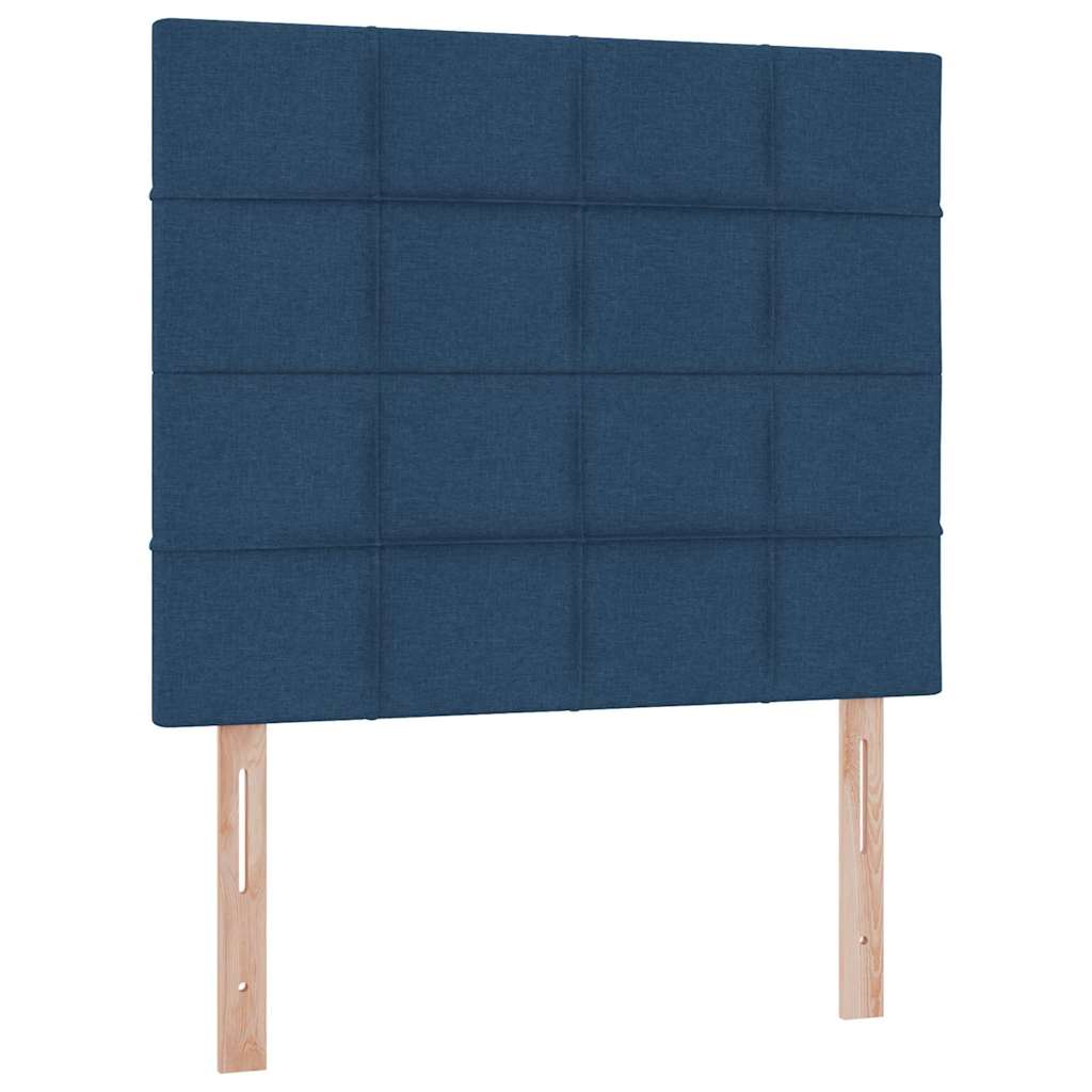 Krevet s madracem i skladištem Plava 120 x 200 cm Poliester