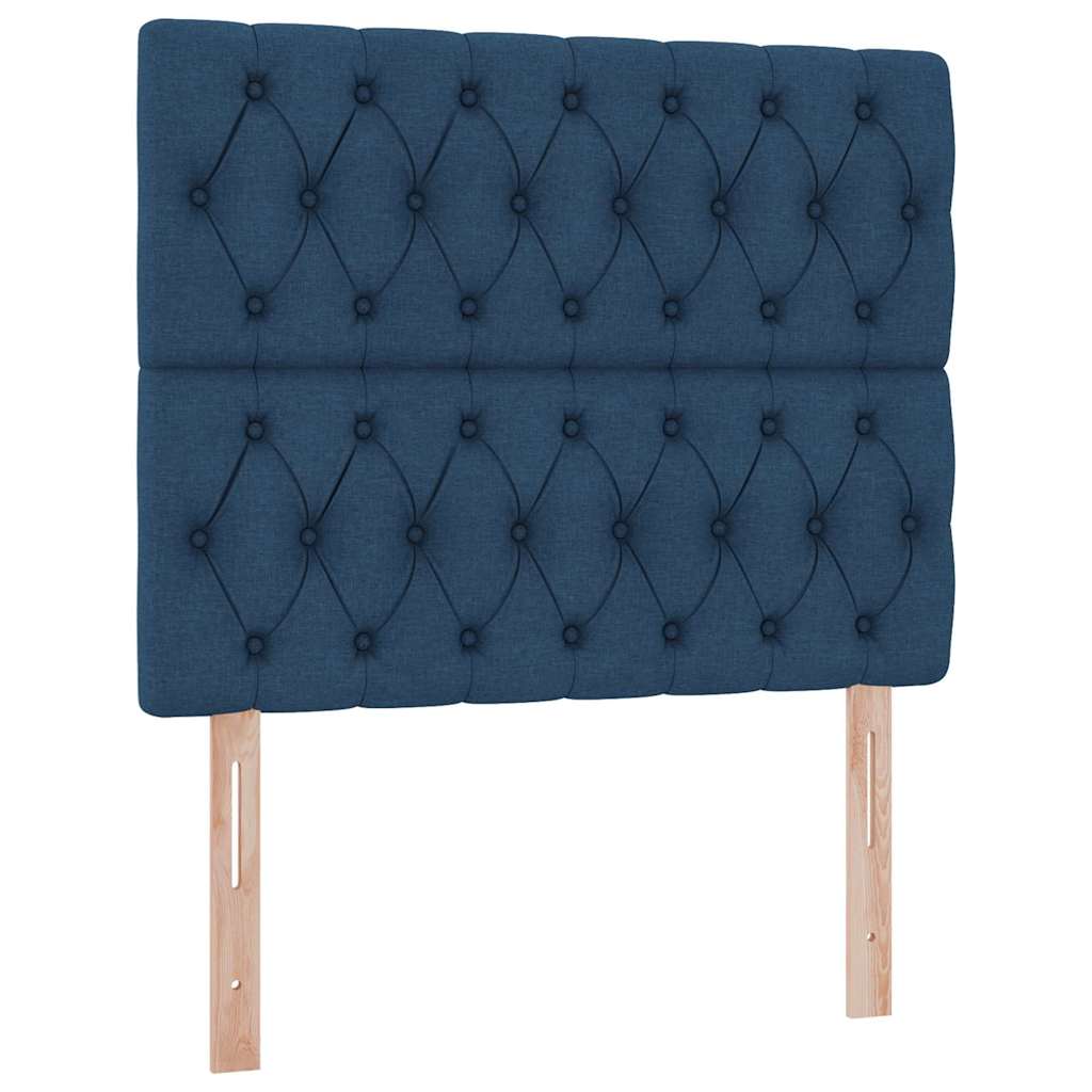 Krevet s madracem i skladištem Plava 120 x 200 cm Poliester