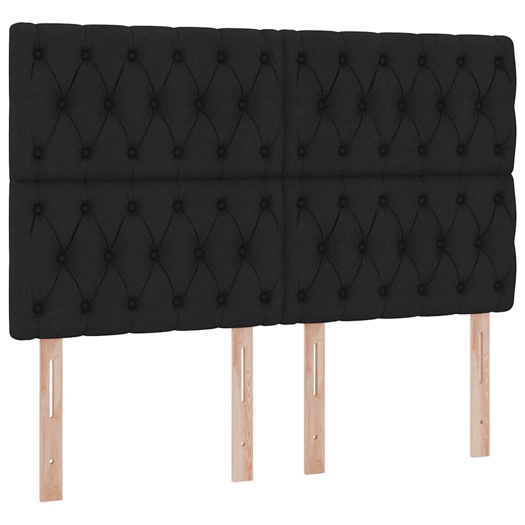 Krevet s madracem i skladištem Crna 140 x 200 cm Poliester
