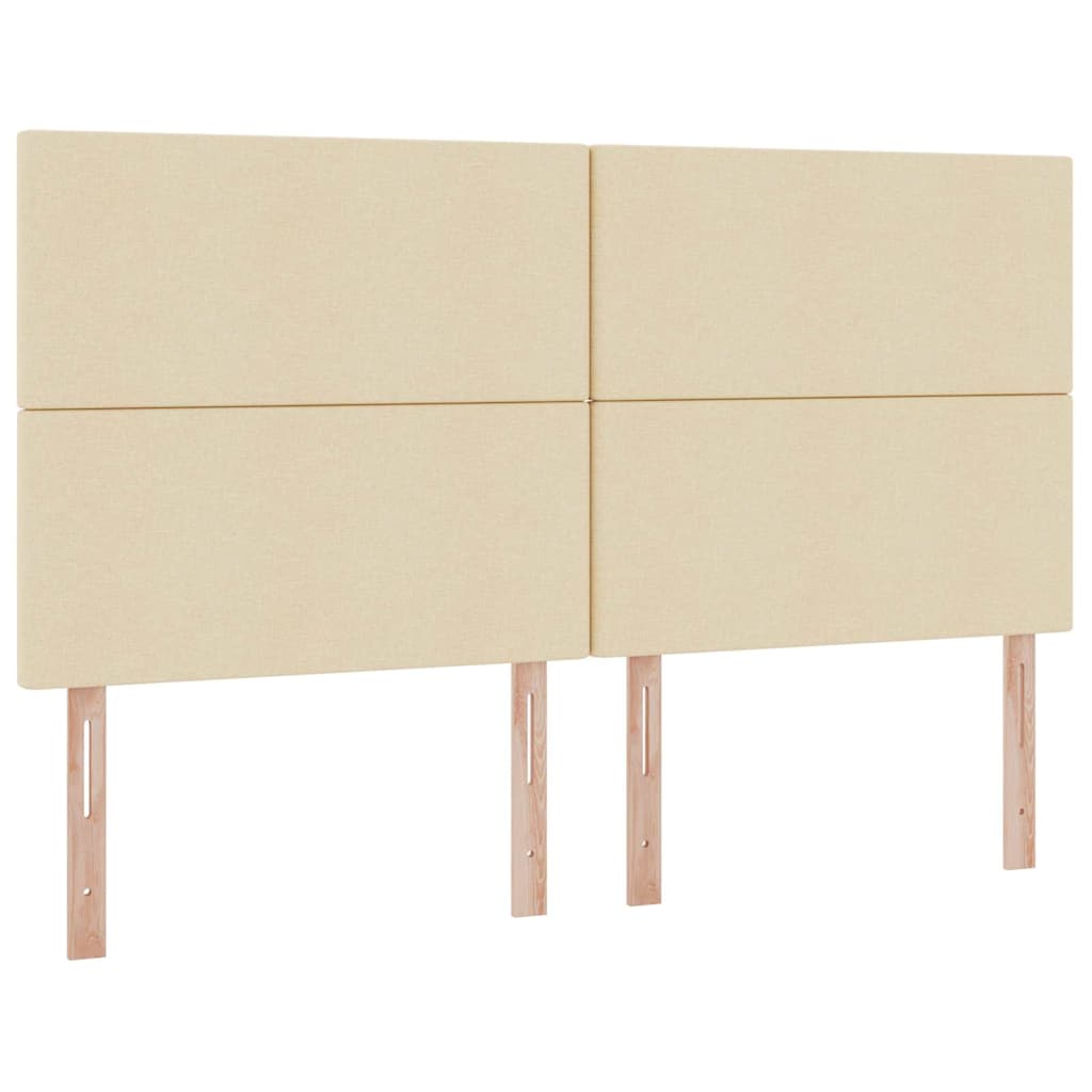 Krevet s od storage s uzglavljem Krema 180 x 200 cm Lažna koža