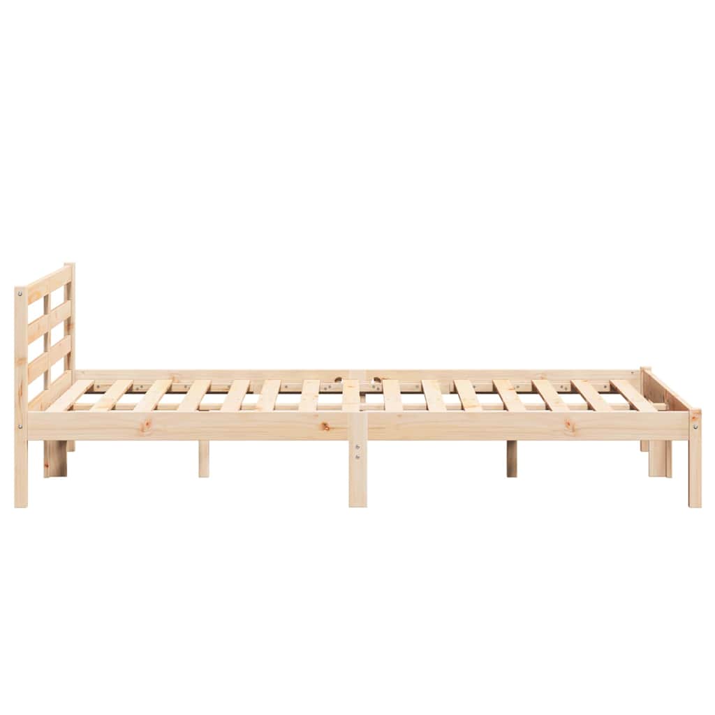 Krevetna konstrukcija Smeđa 215,5 x 165,5 x 69,5 cm