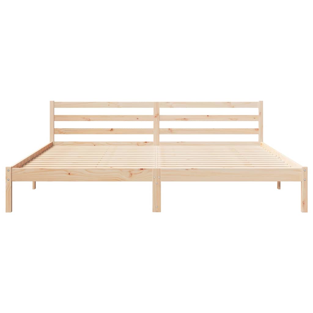 Krevetna konstrukcija Smeđa 225,5 x 205,5 x 69,5 cm
